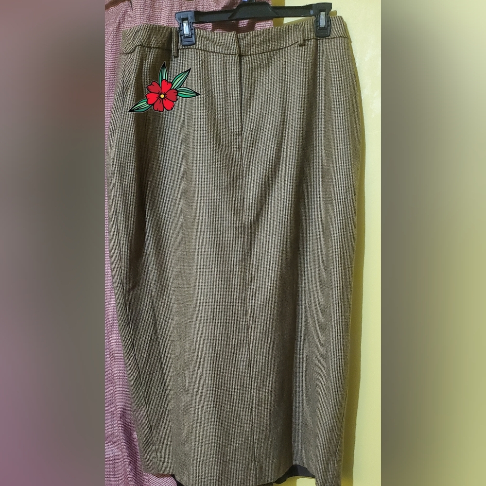 Ralph Lauren Wool Maxi Skirt- Plus
